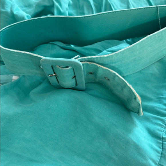 Vintage R.J. Stevens Sleeveless Teal Romper Size 4 - Picture 10 of 10